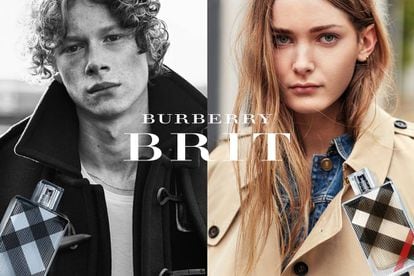 Fotografías de Brooklyn Bekcham para la campaña de los perfumes Brit de Burberry.