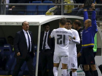 Benítez cambia a Cheryshev.