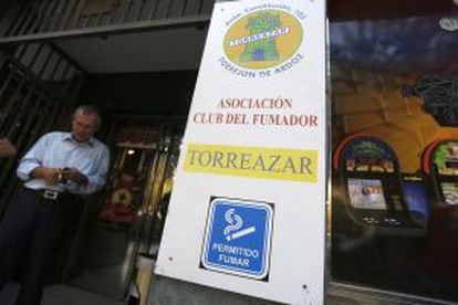 Un club de fumadores en Torrejón de Ardoz.