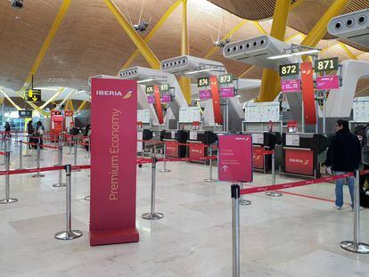 Aeropuerto de Madrid-Barajas. 