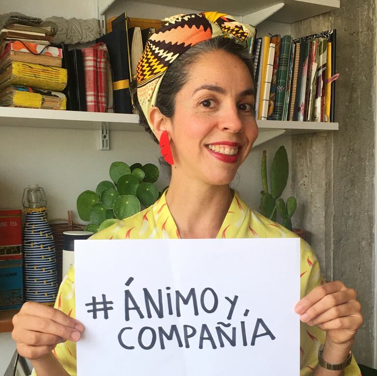 Laura Martínez del Pozo, creadora de la firma PeSeta y de la campaña 'Ánimo y Compañía'