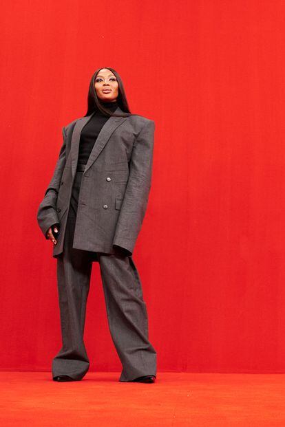 La 'top' Naomi Campbell.