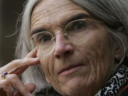 L'escriptora Donna Leon, fotografiada a Barcelona el 2005.