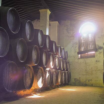 Bodega Tío Pepe, de González Byass, en Jerez.