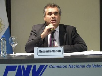 El extitular del Banco Central argentino, Alejandro Vanoli.