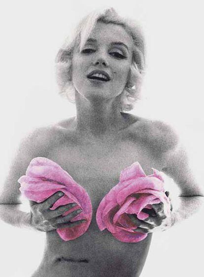 Poco antes de este último posado, a Marilyn le habían hecho una intervención de vesícula. En una suite del hotel Bel-Air de Los Ángeles se tomaron las imágenes más desconocidas en España de un mito.