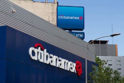 Un sucursal de Citibanamex en Ciudad de México.