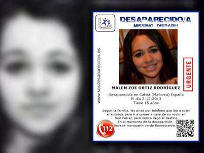 La Guardia Civil investiga la desaparición hace 24 días de una niña de 15 años