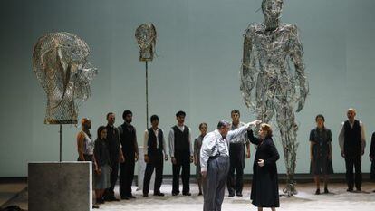 Un momento de la representaci&oacute;n de &#039;Nabucco&#039; de Verdi en el Liceo.