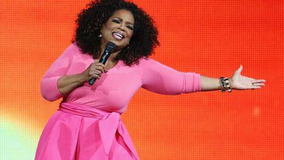 Oprah Winfrey, durante su tour 'Una noche con Oprah' en Australia.