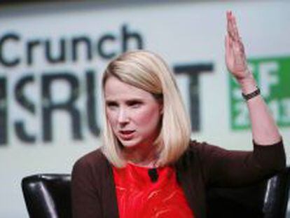 Marissa Mayer, consejera delegada de Yahoo. 