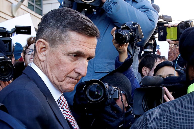 El exconsejero de Seguridad Michael Flynn.
