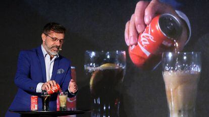 Rafael Urrialde, director de nutrici&oacute;n y salud de Coca-Cola Iberia, este martes.