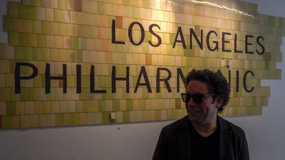 Gustavo Dudamel en octubre de 2019 en Los Ángeles.