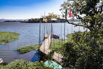 El muelle de la Reserva Ecológica Nanciyaga.
