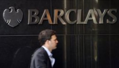 Vista de la sede del banco Barclays en Nueva York, Estados Unidos.