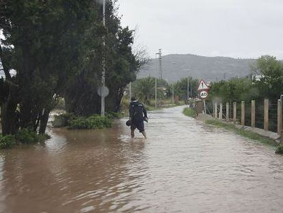 Inundaciones en zonas de Castell&oacute;n. 