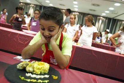 Uno de los platos preparados para el casting de 'MasterChef Júnior'.