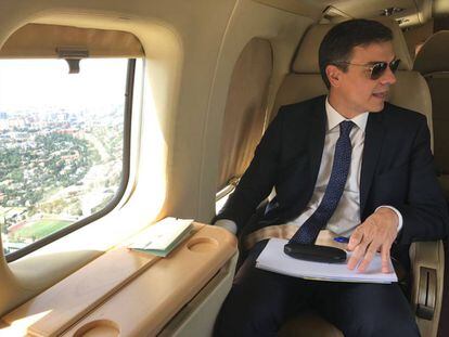 Pedro Sánchez, con las gafas de sol el pasado 24 de junio.