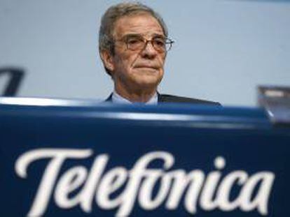 El presidente de Telefónica, César Alierta. EFE/Archivo