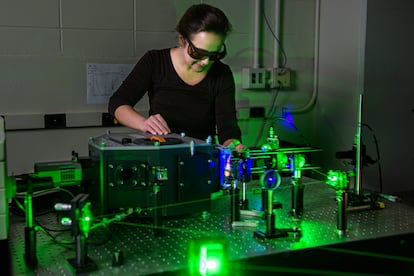 La biofísica Yulia Pushkar trabaja en convertir la fotosíntesis en energía.