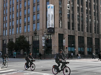 La sede de Twitter, en San Francisco