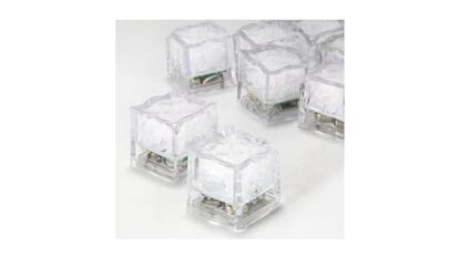 Cubitos de hielo de acero inoxidable cubos de hielo reutilizables no  tóxicos fríos de larga duración Brillo de espejo fácil de agarrar con clip  para bebidas ANGGREK Otros
