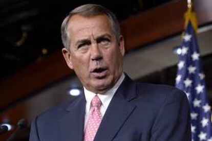 El presidente de la Cámara de Representantes, el republicano John Boehner. EFE/Archivo