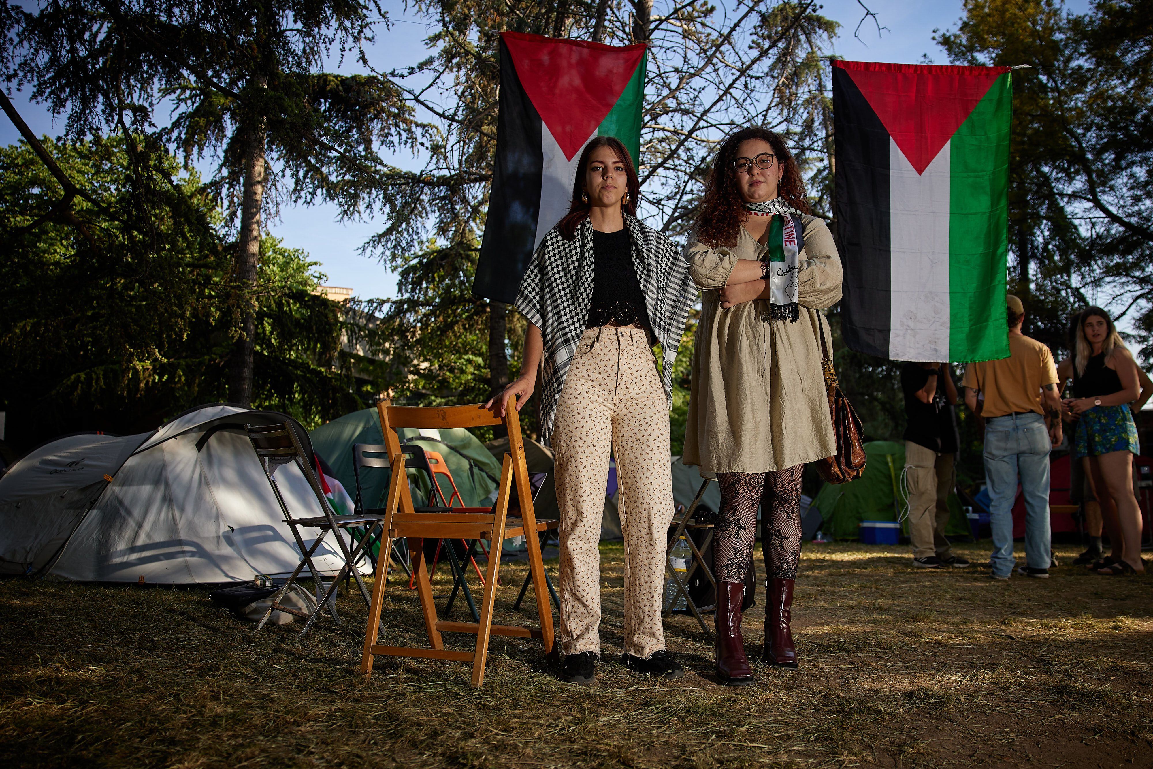 El movimiento estudiantil se revitaliza en los campus universitarios a través de protestas en apoyo de Palestina.