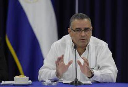 El presidente de El Salvador, Mauricio Funes. EFE/Archivo