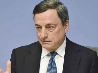 El presidente del Banco Central Europeo (BCE), Mario Draghi.