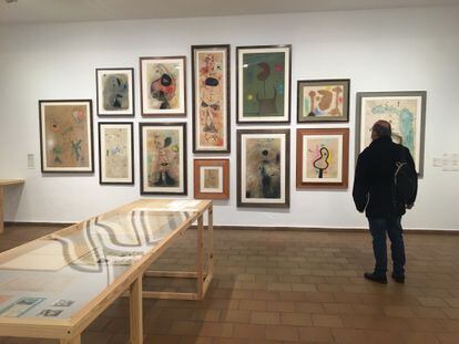 La Fundació Joan Miró muestra el lado "más íntimo" del artista en una exposición