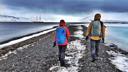 La isla del Príncipe Carlos Forland, una de las tierras protegidas como parque nacional en el archipiélago de las Svalbard.