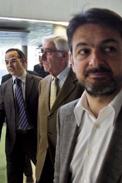 Daniel Osácar y Oriol Pujol, en 2011.