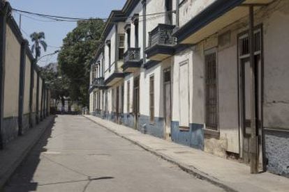 imágenes tomadas en el barrio Cinco Esquinas de Lima, donde está ambientada la última novela del Nobel Mario Vargas Llosa.