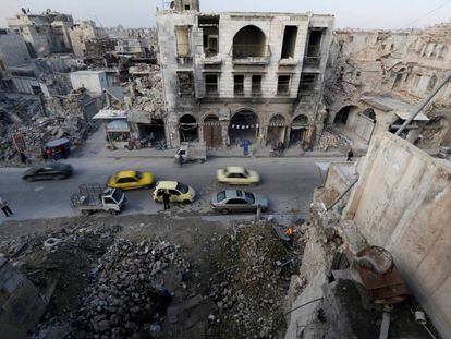 Imagen de la ciudad siria de Alepo, la semana pasada.