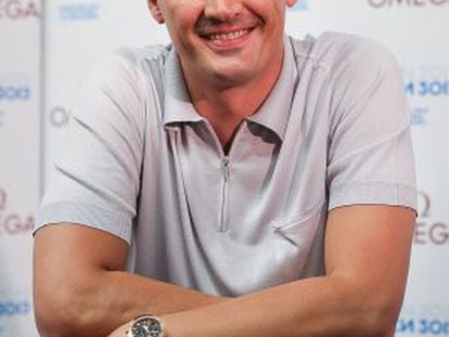 Alexander Popov en los Mundiales de Natación en Barcelona de 2013.