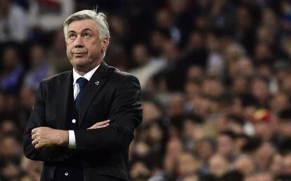 Carlo Ancelotti, entrenador del Madrid.