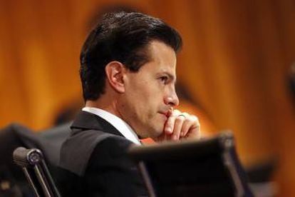 Enrique Peña Nieto, el pasado viernes.