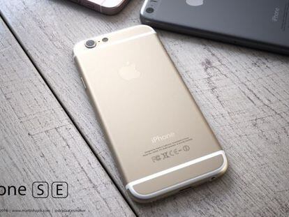 Los fans de Apple crean el iPhone 6 SE, basado en el diseño del 6s