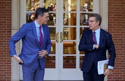 Sánchez y Feijóo hablarán de la investidura en una reunión abocada a ser un mero cruce de reproches