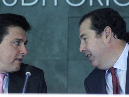 Ismael Clemente, CEO de Merlin (izquierda), y Javier García-Carranza, presidente.