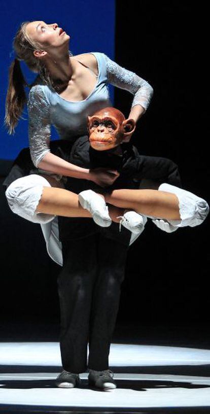 En la imagen, una de las marionetas protagonistas de la obra.
