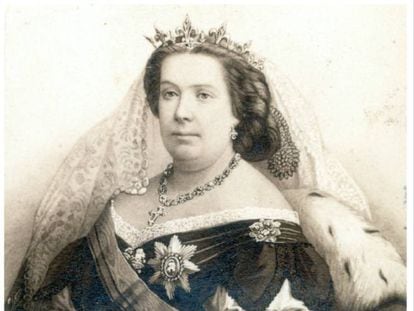 Retrato de Isabel II de España (1830-1904), cuya entrevista con Galdós dio pie a la entrega de los Episodios Nacionales titulada 'La de los tristes destinos'