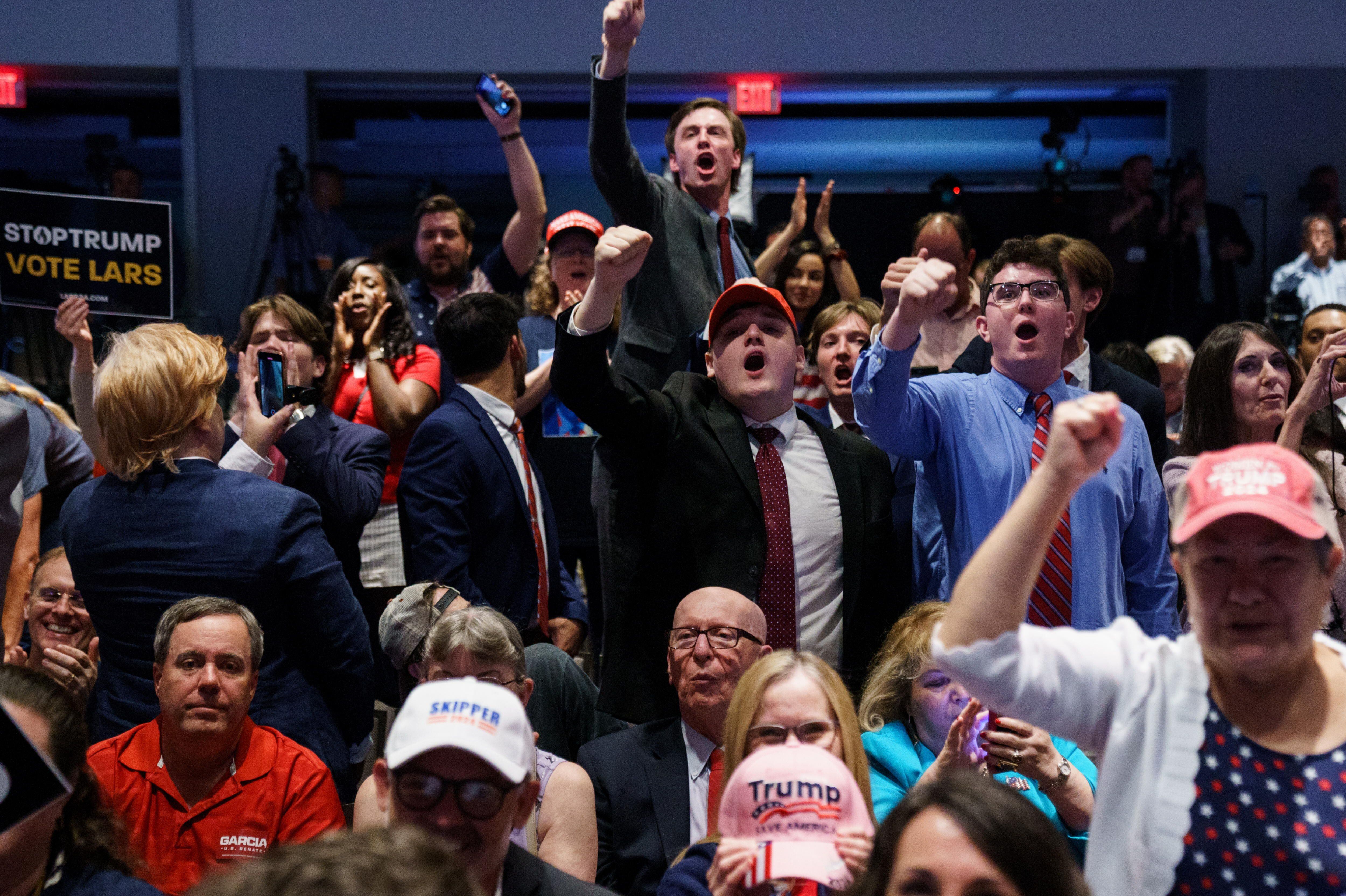 Trump, abucheado de forma insistente en su discurso en la convención del Partido Libertario