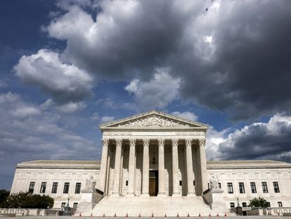 La fachada del Tribunal Supremo de Estados Unidos, en Washington, en una imagen del pasado mayo.