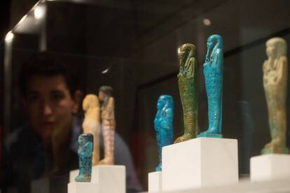 Imagen de la exposición 'Dones i homes de l'Antic Egipte'.
