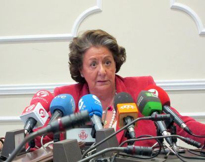 La Alcaldesa De Valencia, Rita Barberá, en una imagen reciente