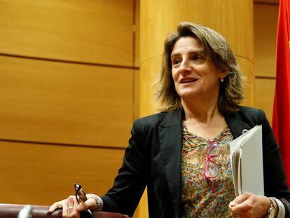  La ministra para la Transición Ecológica y el Reto Demográfico, Teresa Ribera
 