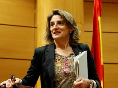  La ministra para la Transición Ecológica y el Reto Demográfico, Teresa Ribera
 